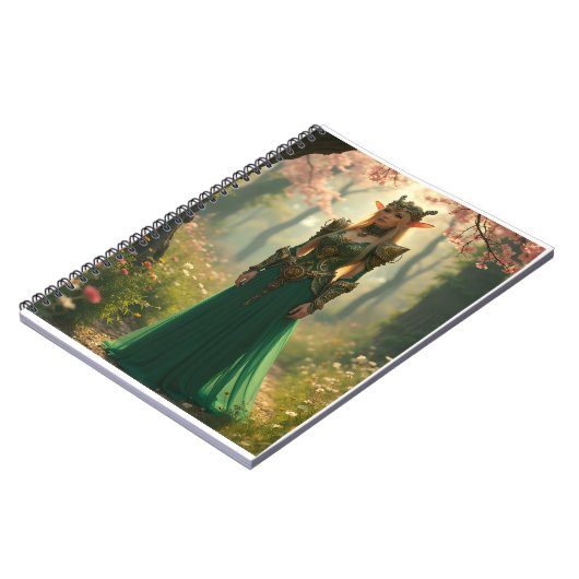 スティームパンクエルベンプリンセスイン春ガーデン ノートブック (左側)