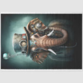 スティームパンクエレファント2デクページ紙 薄葉紙 (正面)