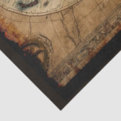 スティームパンクオルデワールドドの地図 薄葉紙 (詳細)