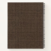 スティームパンクカメレオンスパイラルノート ノートブック (裏面)