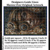 スティームパンクガールダークムッセリンフェイクモザイク028 薄葉紙