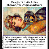 スティームパンクガール&ダシュント犬DH6Rデコページ 薄葉紙