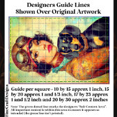 スティームパンクガール&ダシュント犬DH6RFデコページ 薄葉紙