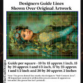 スティームパンクガールIvy Headdress DK4R Decopage 薄葉紙