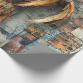 スティームパンクキッズラッピング紙 ラッピングペーパー (角)