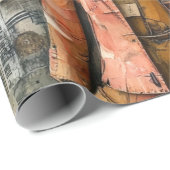 スティームパンクキッズラッピング紙 ラッピングペーパー (ロールコーナー)