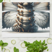 スティームパンクキャタピラー キッチンタオル (折り畳み)