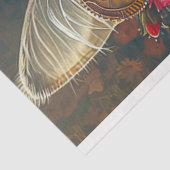 スティームパンクキャットガーディアンティール（緑がかった色）オレンジデクページ 薄葉紙 (詳細)