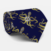 スティームパンクギアタコクラーケン ネクタイ (ロール)