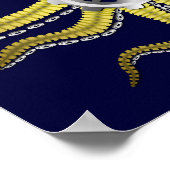 スティームパンクギアタコクラーケン ポスター (角)