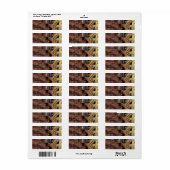 スティームパンクギア&ボー結婚ブルズ ラベル (フルシート)