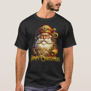 スティームパンククリスマスサンタ Tシャツ