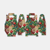 スティームパンククリスマスデザイン フェイバーボックス (折り畳みなし)