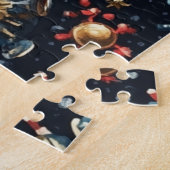 スティームパンククリスマスパズル ジグソーパズル (側面)