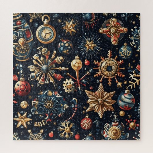 スティームパンククリスマスパズル ジグソーパズル (縦)