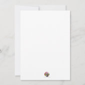 スティームパンククリスマスパーティの招待状 招待状 (裏面)