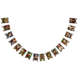 スティームパンククリスマス バンティングフラッグ