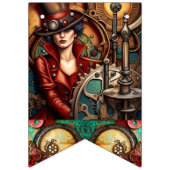 スティームパンククリスマス バンティングフラッグ (第2の旗)