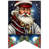 スティームパンククリスマス バンティングフラッグ (第3の旗)