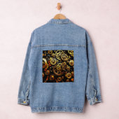 スティームパンククロックギア1004 デニムジャケット (ハンガー)