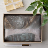 スティームパンクグリズリーベア 薄葉紙 (ギフト)