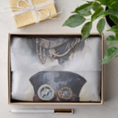 スティームパンクケインコルソ4デコページ紙 薄葉紙 (ギフト)