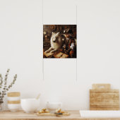 スティームパンクケーブチャイルド – Pet Wolf 05 ポスター (キッチン)