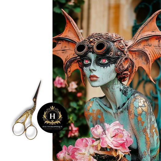 スティームパンクゴシックパリガルゴイレデクページ 薄葉紙