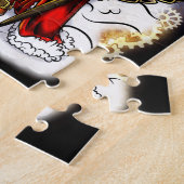 スティームパンクサンタクロース&タコトレンデアクリスマス ジグソーパズル (側面)