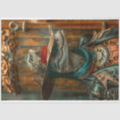 スティームパンクシェリフアリゲーターデコページ 薄葉紙 (正面)