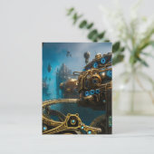 スティームパンクシティアンダーザシー ポストカード (スタンド正面)