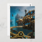 スティームパンクシティアンダーザシー ポストカード (正面/裏面)