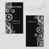 スティームパンクシルバーギア6 名刺 (正面/裏面)