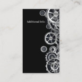 スティームパンクシルバーギア6 名刺 (裏面)