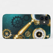 スティームパンクスタイルの拡大鏡 Case-Mate iPhoneケース (裏面(横))