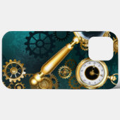 スティームパンクスタイルの拡大鏡 Case-Mate iPhoneケース (裏面 (横))