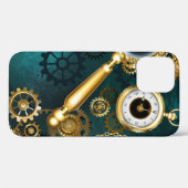 スティームパンクスタイルの拡大鏡 Case-Mate iPhoneケース (裏面 (横))