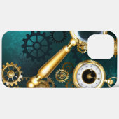スティームパンクスタイルの拡大鏡 Case-Mate iPhoneケース (裏面 / 右)
