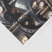 スティームパンクゼブラビクトリアン運転列車 薄葉紙 (詳細)