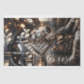 スティームパンクゼブラビクトリアン運転列車 薄葉紙 (正面)