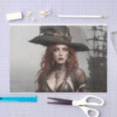 スティームパンクソウルコレクターパイレードデコップページ | ダーク 薄葉紙 (クラフト)