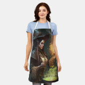 スティームパンクソーセレスエプロン エプロン (着用した状態)