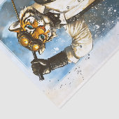 スティームパンクタイガーゴルファー水の色BY7 Decopage 薄葉紙 (詳細)