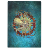 スティームパンクタコ&クロックワークギア クリップボード (裏面)