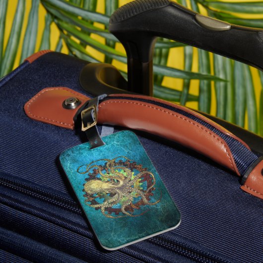 スティームパンクタコ&クロックワークギア ラゲッジタグ (正面インサイチュ1)