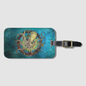 スティームパンクタコ&クロックワークギア ラゲッジタグ (正面横)