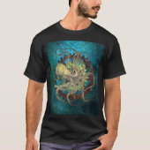 スティームパンクタコ&クロックワークギア Tシャツ (正面)