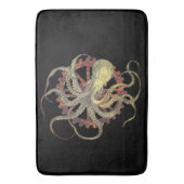 スティームパンクタコ&ラスティ時計製造ギア バスマット (正面縦)