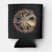 スティームパンクタコ&ラスティClockworkギア クール 缶クーラー (正面)