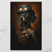 スティームパンクダックスンドウィナードッグCR5クラフト紙 (正面)